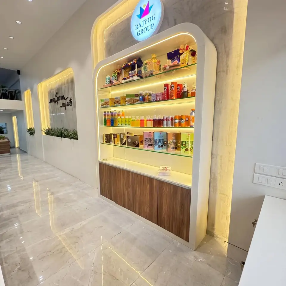 Backlit Retail Display Unit — Smart Furniture