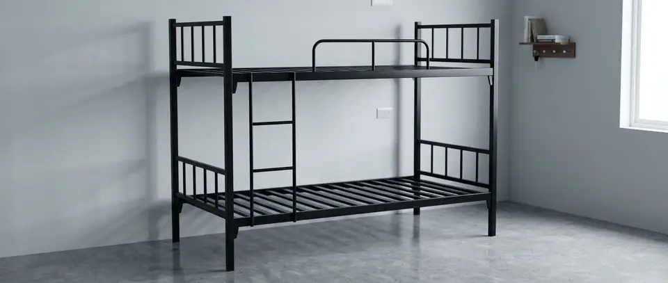 Metal Bunk Bed — Slatted — Smart Furniture