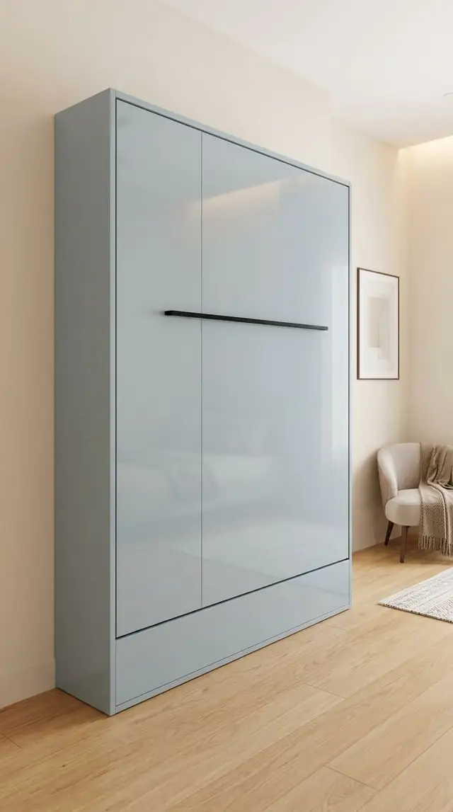 Wall-Mount Foldable Bed — Smart Furniture