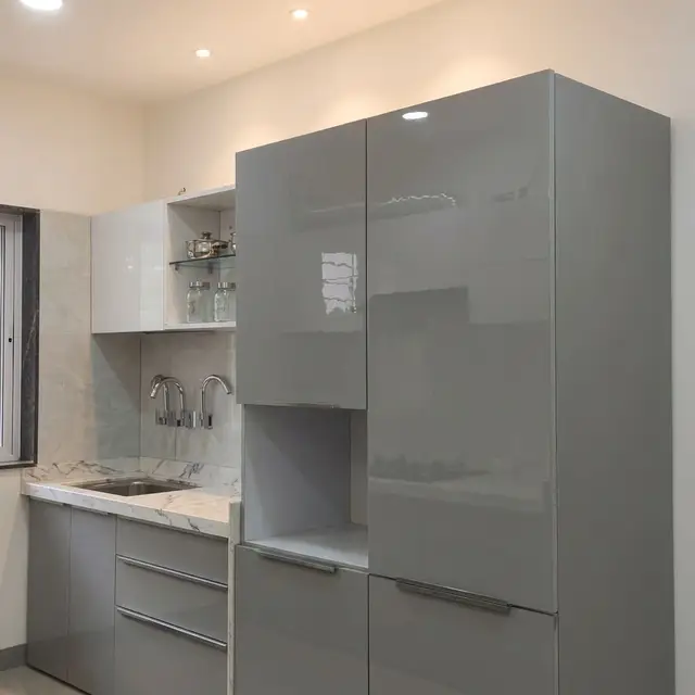 Grey Pantry Kitchen — Smart Furniture
