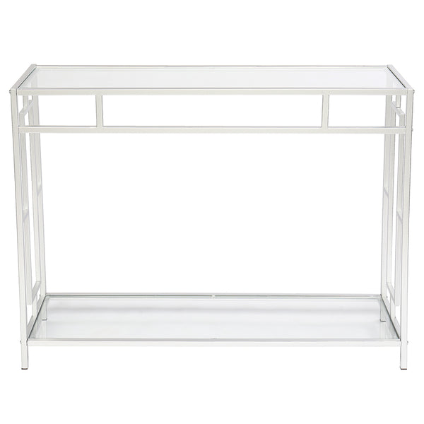 Toughened Glass Panel Console Table