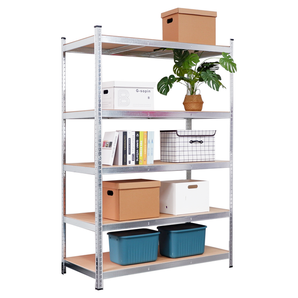 5-Tier Utility Shelves, Metal Storage Shelves