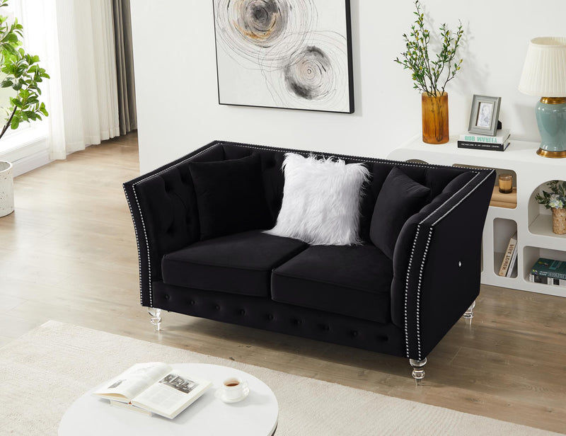 Deep Tufted Button Luxury Sofa for Lounge