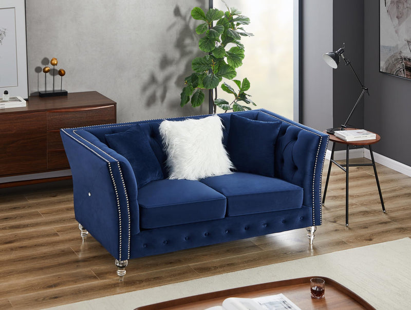 Deep Tufted Button Luxury Sofa for Lounge