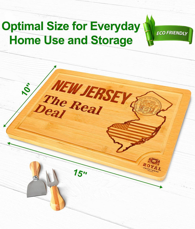 New Jersey Cutting Board, 15x10"-3