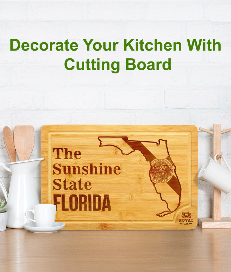 Florida Cutting Board, 15x10"-5