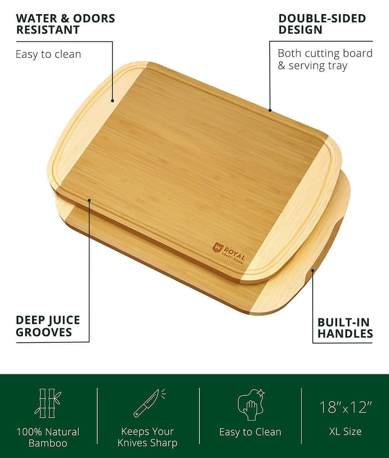 XL Cutting Board, Two Tone-2