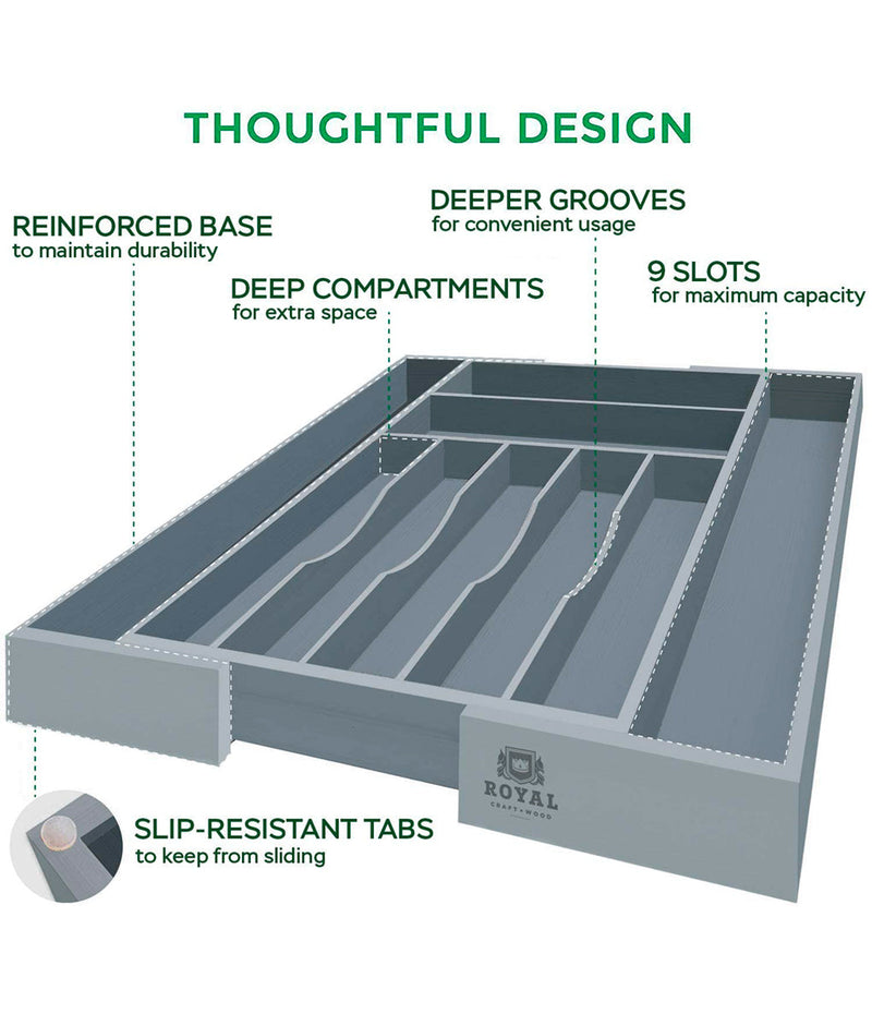 Gray Drawer Organizer-3