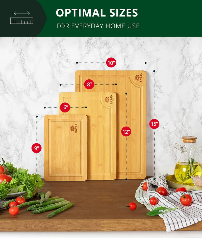 Set of 3 Bamboo Cutting Boards-5