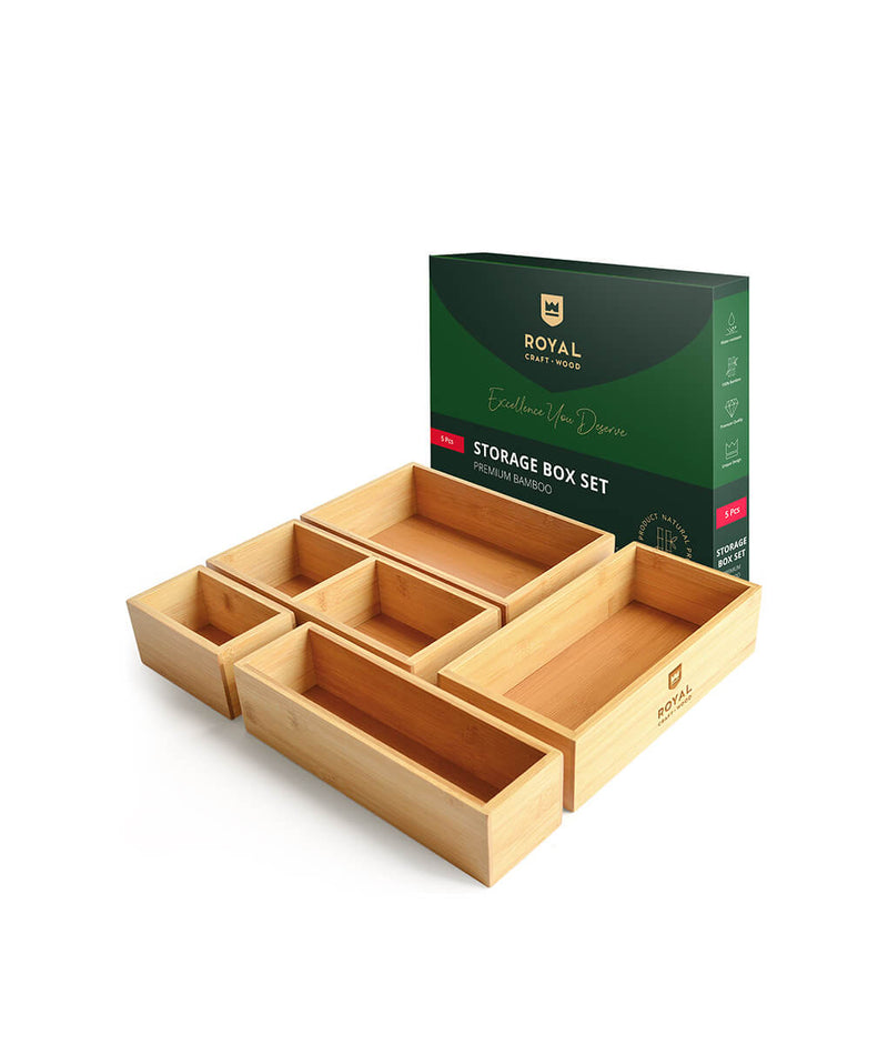 Jewelry box organizer set of 5-0