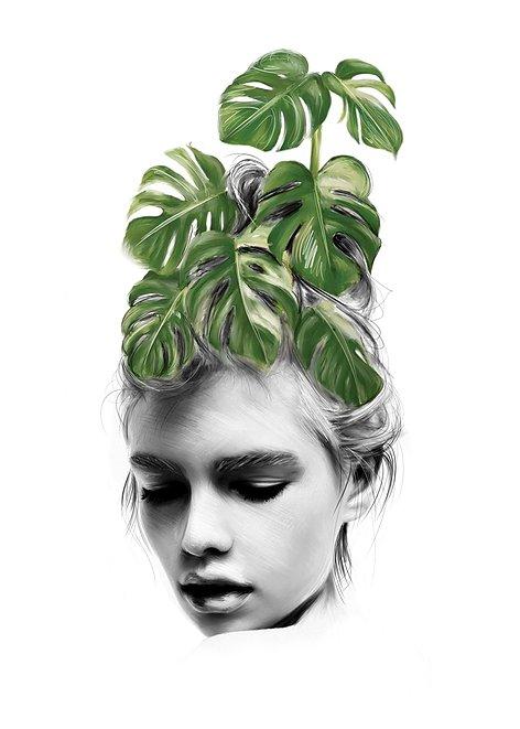 Monstera Print-1