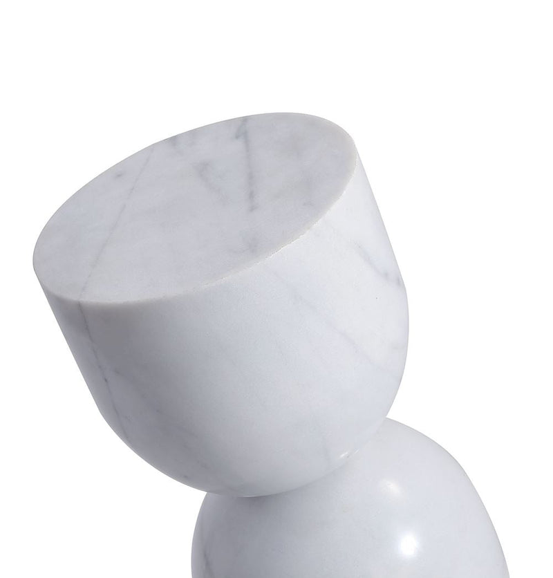 Océane Side Table - White Marble-1