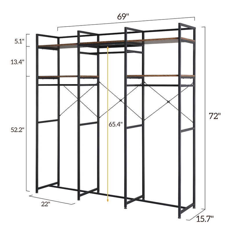 Stand Alone Wardrobe Organizer