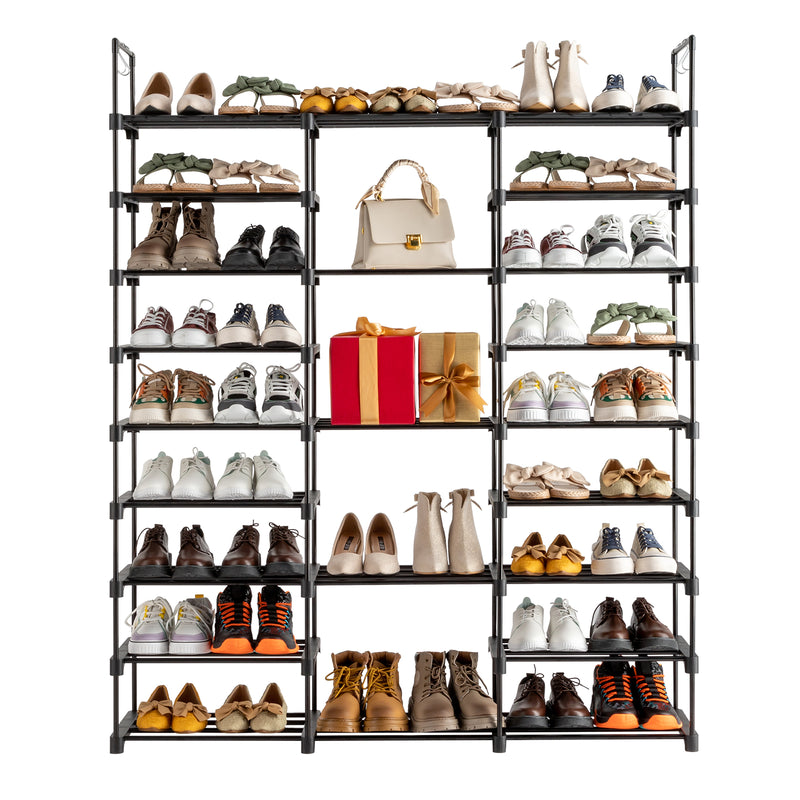 9 Tiers Shoe Rack Storage Organizer Shoe Shelf