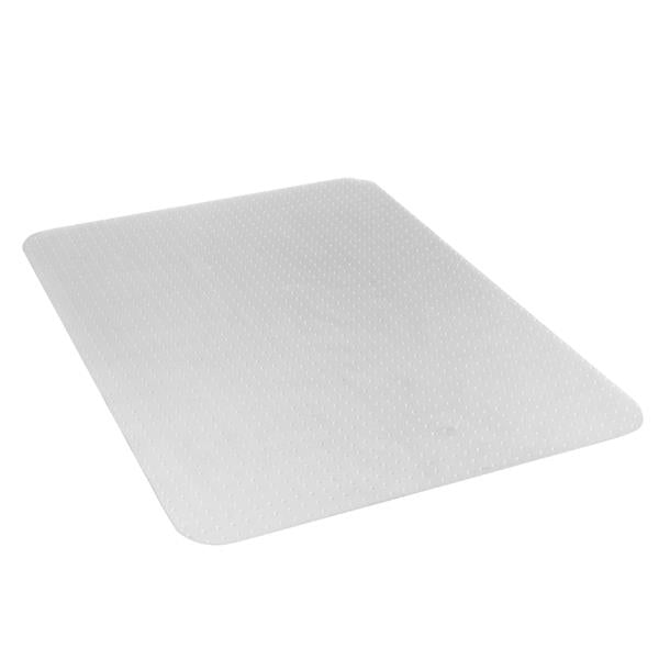 PVC Rectangle Floor Protection Mat Chair Mat with Nail Transparent