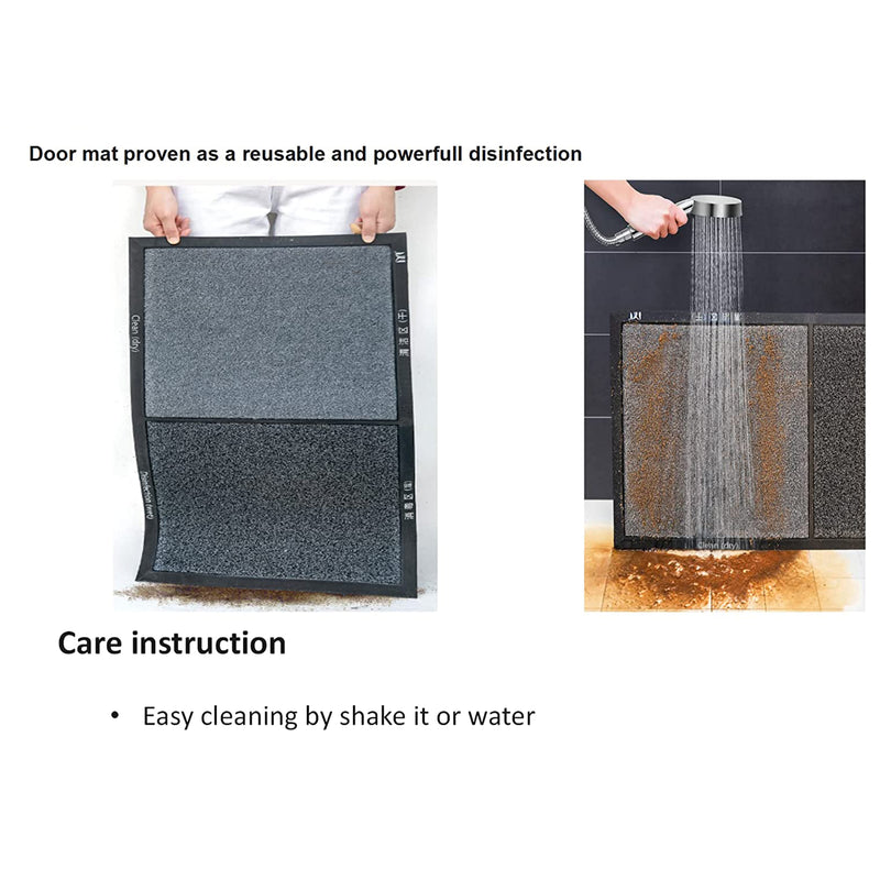 2 in 1 Disinfecting Sanitizing Floor Entrance Mat