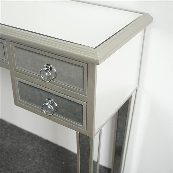 Illusions Collection Mirrored Entryway Console